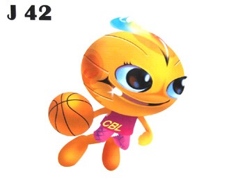 吉祥物篮球