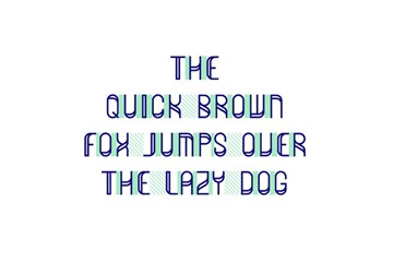 the quick brown fox jumps ouer the lazy dog